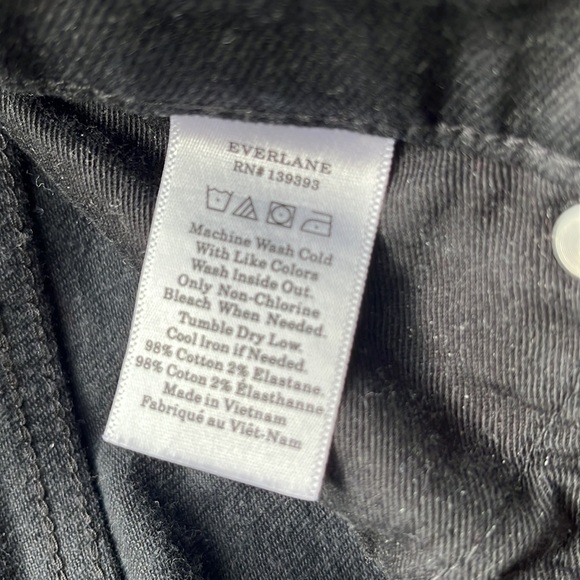 Everlane Kick Crop Jean, 28 (27 actual fit) - Picture 3 of 11